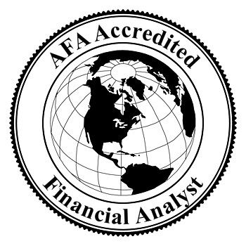 Accredited financial analyst